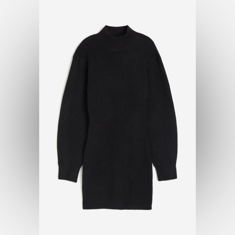 Mock Turtleneck Dress